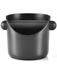 Caja de golpe de café expreso, caja de golpe de café expreso, 4 pulgadas, duradera antideslizante para posos de café Recipiente de descarga de molienda Contenedor de basura Cubo