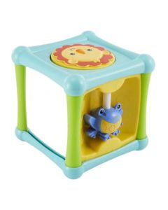 Fisher-Price Growing Baby Animal Activity Cube Multi Color