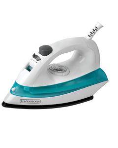 Black+Decker Plancha de Vapor Suela Antiadherente y Rocío Fino, IRBD100