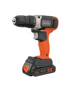 BLACK+DECKER Taladro Atornillador Inalámbrico 20V MAX BCD702C1