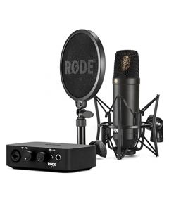 Rode NT1 - Micrófono condensador e interfaz de audio AI1 USB de un canal