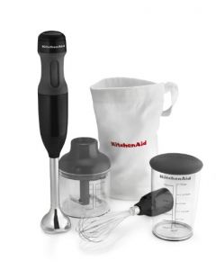 KitchenAid KHB2351OB 3-Speed Hand Blender - Onyx Black