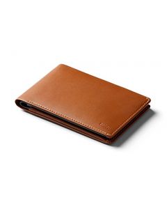 Cartera de viaje Bellroy Travel Wallet (pasaporte, tarjetas de embarque, billetes, tarjetas y bolígrafo) - Caramel