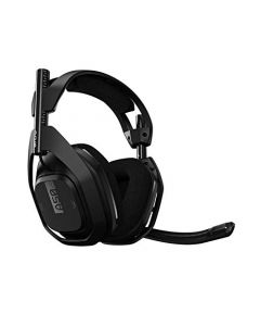 ASTRO Gaming A50 - Headsets Gamer con micrófono inalámbrico y estación de carga, 4a generación, sonido envolvente Dolby 7.1, 15 m alcance, compatibles con PS5, PS4, PC, Mac - Negro/Plata