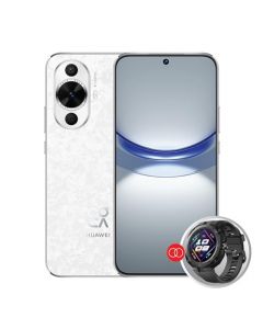 HUAWEI Nova 12s, 8+256, Cámara Selfie de 60 MP con Ultra Gran Angular, SuperCharge Turbo de 66W, Blanco + Regalo Watch GT Cyber