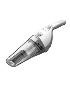 BLACK+DECKER Aspiradora compacta de Mano con batería de Litio 2 Ah, Color Gris, Blanco (Powder White), 1