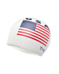 TYR USA - Gorra de Silicona de natación