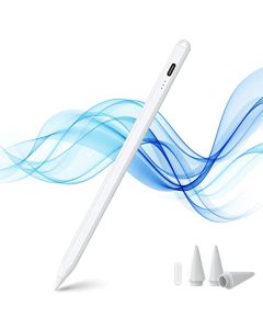 KINGONE Pencil para iPad, Stylus Pen para iPad con Sensor magnético y de inclinación, Lápiz Stylus Compatible con Apple iPad Pro 11 Pulgadas 2/3, iPad Pro 12.9 Pulgadas 3/4/5 generación iPad 6/7/8/9