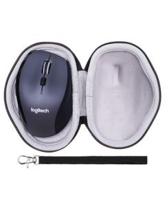 LTGEM EVA Hard Case for Logitech M720 Triathalon Multi-Device Wireless Mouse - Travel Protective Carrying Storage Bag