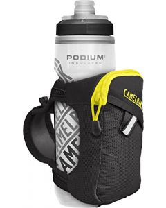 CamelBak Quick Grip Chill de Mano de 21 onzas, Negro/Amarillo de Seguridad