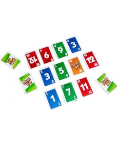 Mattel Games Skip-Bo - Juego de Cartas para niños, Adultos y noche Familiar, Juego de Viaje en Lata de Almacenamiento Coleccionable para 2-6 Jugadores (Exclusivo de Amazon)