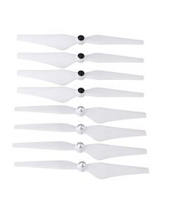 Keenso 8Pcs/Set CW CCW Hélices autoblocantes Cuchilla Quadcopter para dji Phantom 1/2/3/3PRO/FC40/E300, Hélice de Repuesto de hélice Hélice autoblocante