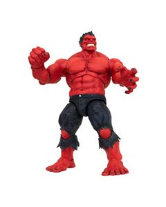 Diamond Select Toys Marvel Select Red Hulk Figura de acción de 9 Pulgadas (Rojo)