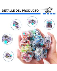 50Pcs Mini Coches de Juguete para Niños,Incluyendo 50 Vehículos de Colores Tracción Pequeños,Carritos de Juguete para Niños, Juguetes Sorpresa,Regalos de Pascua, Juguetes para Aula y Padre-hijo