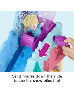 Fisher-Price Little People Frozen Juguete para Bebés Aventuras en Trineo en Arendelle para niños de 18 Meses en adelante