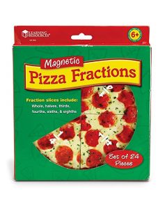 Learning Resources Juego Magnetic Pizza Fractions