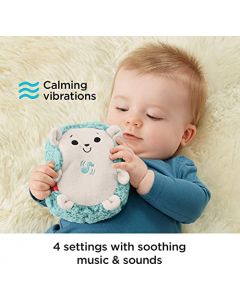 Fisher-Price Baby Erizo Vibraciones Relajantes juguete para bebés peluche con vibración y sonido relajantes desde recién nacidos en adelante