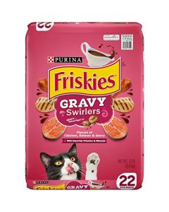 Purina Friskies Gravy Swirlers Adult Dry Cat Food - 22 lb. Bag