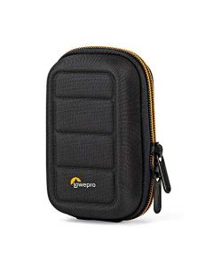 LowePro Hardside CS 20 - Funda para cámaras pequeñas y Accesorios para apuntar y Disparar, Color Negro, Negro, CS 20, Bolsa para cámara