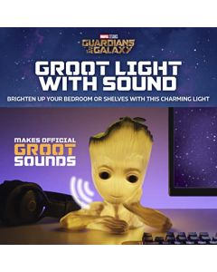 Paladone Groot Light con sonido, licencia oficial de Marvel Guardians of The Galaxy Merchandise