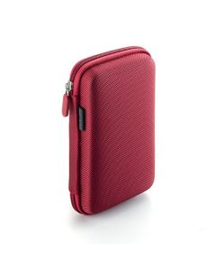 Drive Logic DL-64-RED Portable EVA Hard Drive Carrying Case Pouch, Red