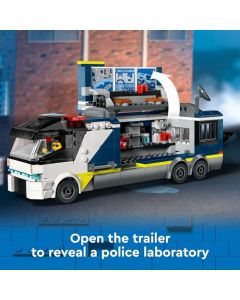 LEGO City Laboratorio de Criminología Móvil de la Policía Juguete para peques a Partir de 7 años 60418