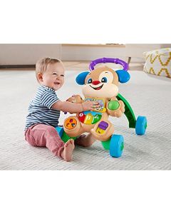 FISHER-PRICE, Perrito de Aprendizaje, Andaderas de Bebé, 6 Meses en Adelante