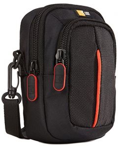 Case Logic DCB313K - Funda de Nailon para cámara compacta, Color Negro