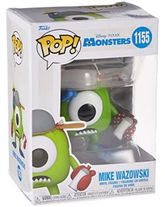 Funko Pop! Disney Pixar: Monsters Inc 20th - Mike Wazowski with Mitts - Monstruos, S.A - Figura de Vinilo Coleccionable - Idea de Regalo - Mercancia Oficial - Juguetes para Niños y Adultos