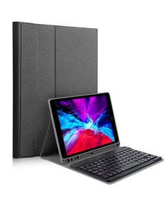 memumi Funda con Teclado de Español para iPad 10.2 7a 8a 9a Genaración Keyboard para iPad Air 3/Pro 10.5 Teclado para iPad 9 generacion 2021 con Inalámbrico Teclado Bluetooth Magnético Desmontable