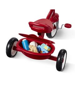 Radio Flyer, Red Rider Trike, Triciclo para Niños Pequeños, Peso Máximo 22 Kilogramos, Recomendado para Niños de 2 Años ½ a 5 Años , Color Rojo (Exclusivo para Amazon)