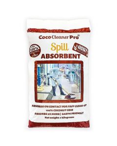 CocoCleanerPro - Absorbente de derrames de aceite y líquido, compuesto de barrido ecológico para cochera, cocina, tienda, absorbe rápidamente aceites, líquidos, grasa, pinturas, fácil limpieza sin