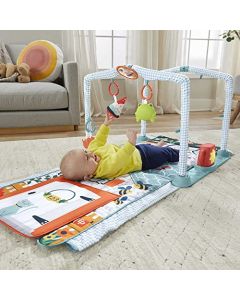 Fisher-Price Gimnasio De Cabaña 3 en 1 Juguete para bebés a Partir de 0 Meses