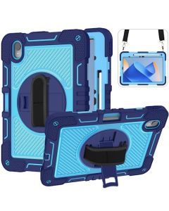 YAPANIZCEL Funda Compatible con Huawei MatePad 11" 2023, Case Soporte lápiz S Pen + Stand, Correa Uso rudo Reforzada (Azul)