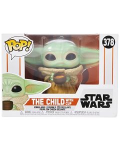 Funko Pop Star Wars:Mandalorian- The Child w/Cup