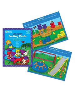 Learning Resources Three Bear Family Sort Pattern & Play Activity Set Conjunto de Actividades de Clasificación Patrón y Juego