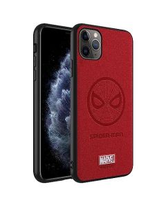 IRON SPIDER - Funda para iPhone 11 Pro Max, con personaje de superhéroe, funda de piel (rojo)