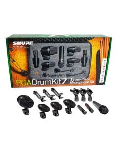 Shure Juego de Micrófonos para Batería de 7 Piezas PGADRUMKIT7