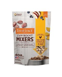 Instinct Raw Boost Mixer Chicken Formula Grain-Free Freeze Dried Meal Topper for Cats, 6 oz. Bag