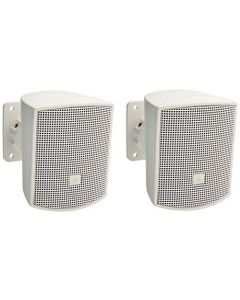 JBL Professional Control 52-WH - Altavoz satélite de Montaje en Superficie para subwoofer, Sistema de Altavoces satélite, Blanco, se Vende por par