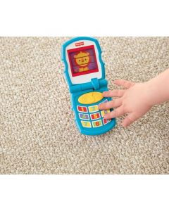 Fisher-Price Juguete para Bebés Teléfono Sonidos Divertidos Musical para bebés de 6 Meses en adelante