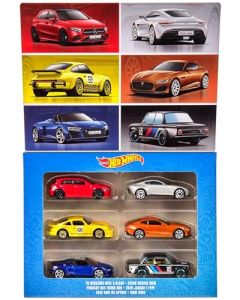 Hot Wheels Collector Vehículo de Colección Paquete de Autos Europeos Car Culture a Escala 1:64 para Adultos de 18 años en adelante