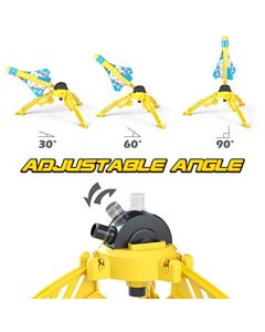 Jasonwell Lanzador de Cohetes Juguetes para Niño Cohete Espacial con 3 Cohetes de Espuma 3 Aviones Lanzador Resistente con Almohadilla de Lanzamiento Juguete Regalo para Niños Niñas 3 4 5 6 7 8 9 Años