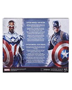 Marvel Legends Series - Pack 2 Figuras del Capitán América