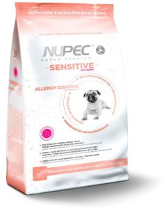 Nupec alimento para Perros Sensitive Razas pequeñas Control de alergias presentación de 8 kg