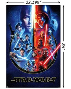 Trends International Star Wars-Skywalker Saga - Póster de pared, 56,8 x 86,3 cm, versión sin marco