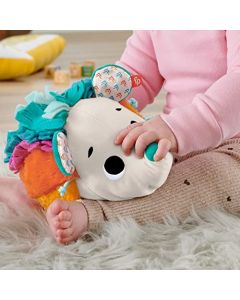 Fisher-Price Cuddle n' Snuggle - Peluche de Erizo con Sonidos y Texturas para bebés