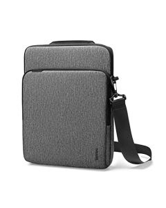 tomtoc 360° Funda para portátil para 15 Pulgadas Nuevo MacBook Air M3/A3114 M2/A2941 2024-2023, Protección Integral, Robusta Funda de Hombro de Cordura Repelente al Agua para Portátil con Asa