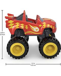 Fisher-Price Blaze and The Monster Machines Racers - Juego de 4 vehículos de Metal Fundido a presión para niños preescolares a Partir de 3 años [Exclusivo de Amazon]