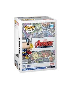 Funko Pop! Marvel: A60- Comic Thor with Enamel Pin - Marvel Comics - Cómics Marvel - Exclusiva Amazon - Figura de Vinilo Coleccionable - Idea de Regalo - Mercancia Oficial - Comic Books Fans